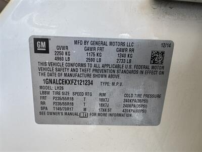 2015 Chevrolet Equinox LT   - Photo 26 - Mesa, AZ 85210