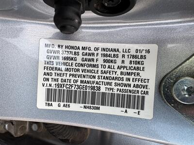 2016 Honda Civic EX   - Photo 26 - Mesa, AZ 85210