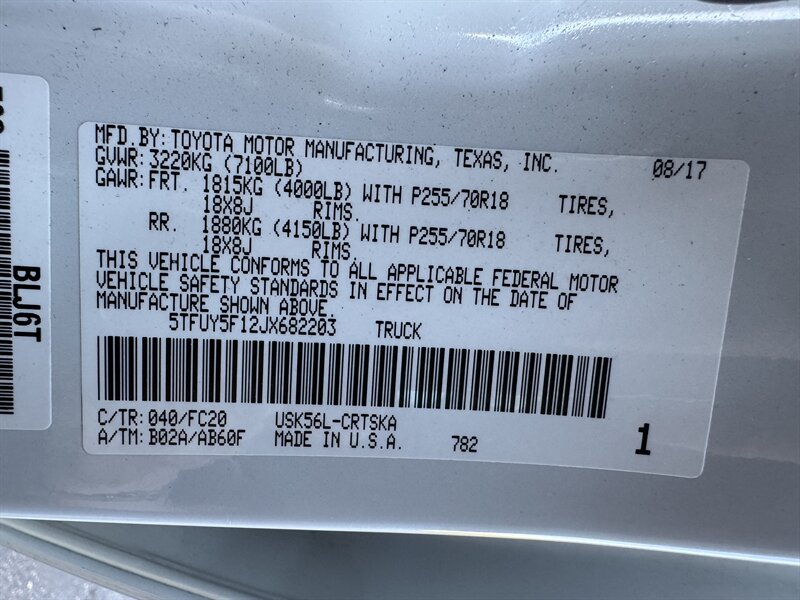 2018 Toyota Tundra SR5 - Photo 27 - Mesa, AZ 85210