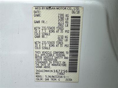 2018 Nissan Murano SL Midnight   - Photo 30 - Mesa, AZ 85210