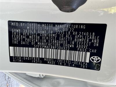 2022 Toyota Corolla LE   - Photo 29 - Mesa, AZ 85210