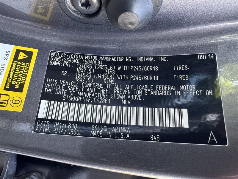 2015 Toyota Highlander XLE - Photo 27 - Mesa, AZ 85210