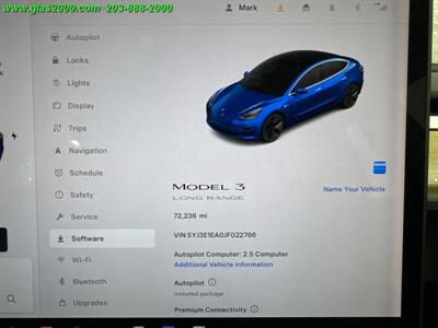 2018 Tesla Model 3 Long Range  Price reflects $4000.00 Federal EV credit for those who qualify! - Photo 9 - Bethany, CT 06524