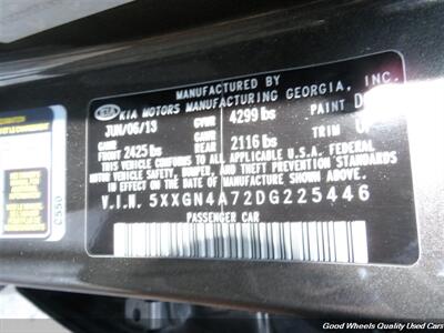 2013 Kia Optima EX   - Photo 40 - Glassboro, NJ 08028