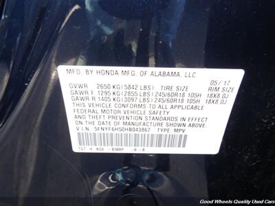 2017 Honda Pilot EX-L   - Photo 38 - Glassboro, NJ 08028