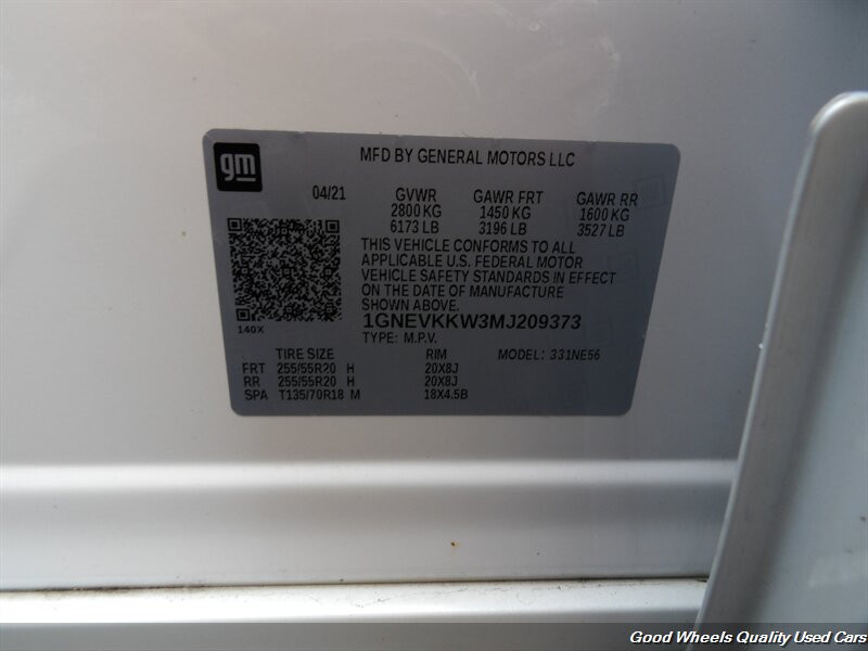 2021 Chevrolet Traverse Premier - Photo 29 - Glassboro, NJ 08028