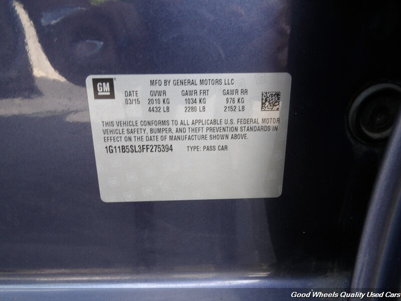 2015 Chevrolet Malibu LS - Photo 23 - Glassboro, NJ 08028