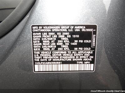 2022 Volkswagen Atlas SE 4Motion   - Photo 27 - Glassboro, NJ 08028
