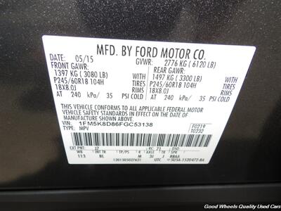 2015 Ford Explorer XLT   - Photo 32 - Glassboro, NJ 08028