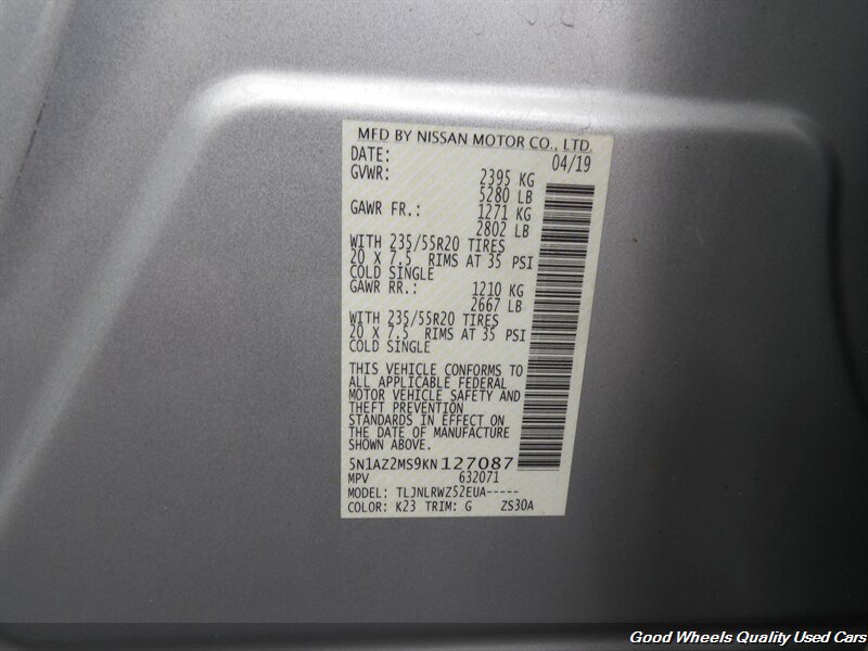 2019 Nissan Murano Sl - Photo 25 - Glassboro, NJ 08028