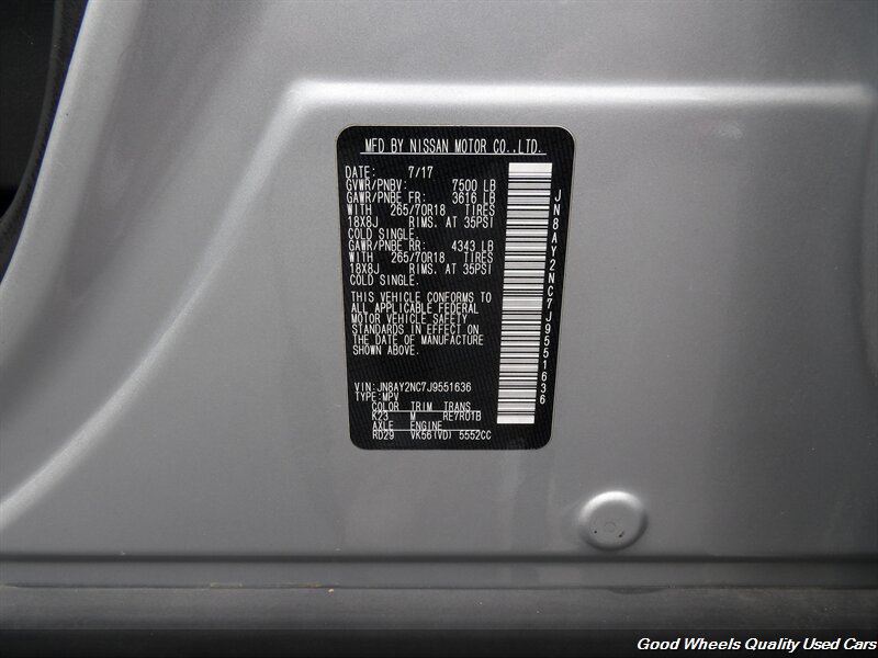 2018 Nissan Armada SV - Photo 27 - Glassboro, NJ 08028