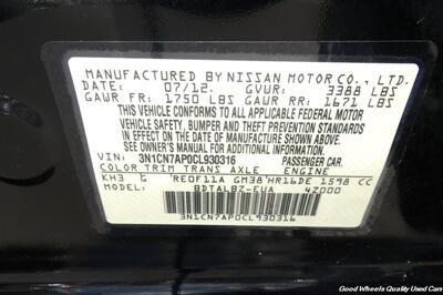 2012 Nissan Versa 1.6 SV   - Photo 29 - Glassboro, NJ 08028