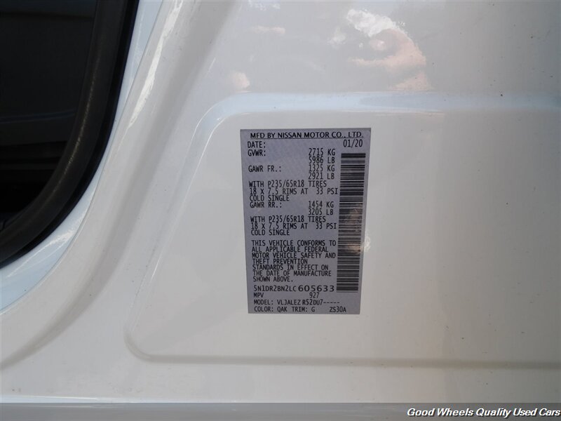 2020 Nissan Pathfinder SV photo 33