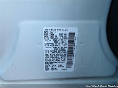 2012 Nissan Murano SV   - Photo 26 - Glassboro, NJ 08028