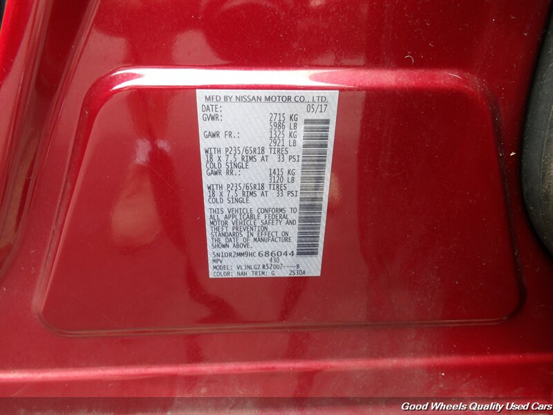 2017 Nissan Pathfinder SL - Photo 28 - Glassboro, NJ 08028