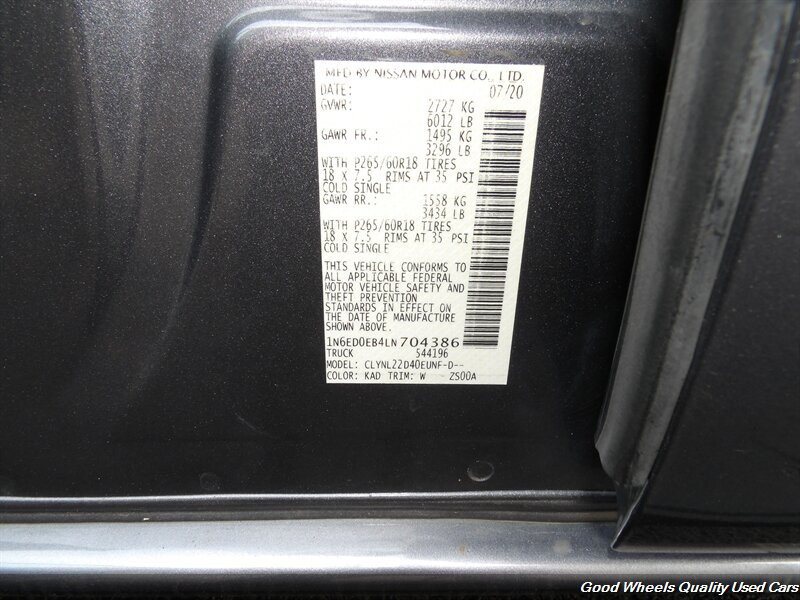 2020 Nissan Frontier SV - Photo 25 - Glassboro, NJ 08028