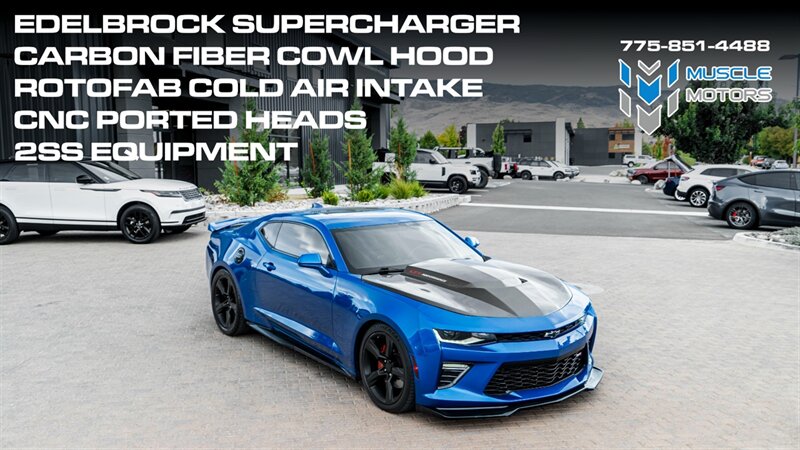 2018 Chevrolet Camaro SS 2SS  EDELBROCK SUPERCHARGED