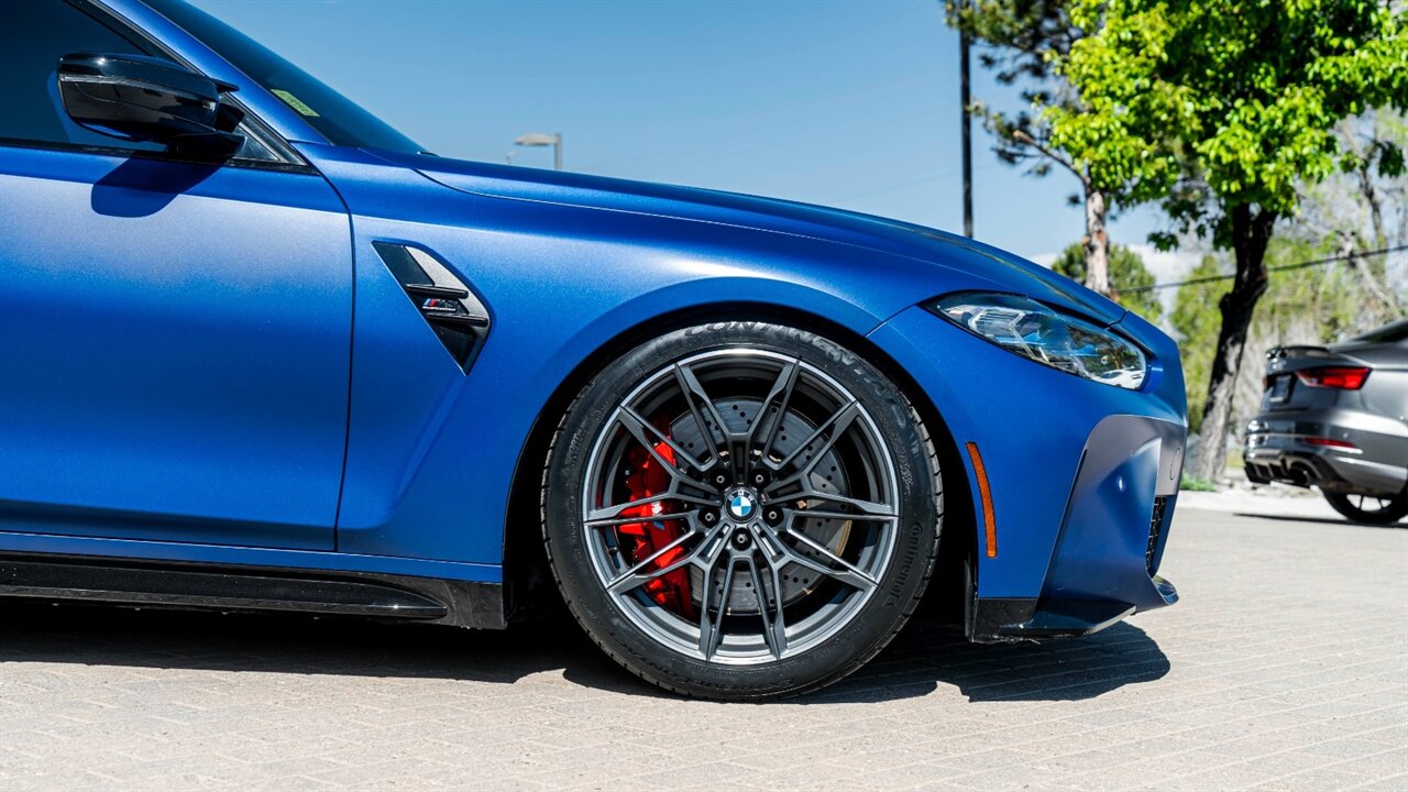 2021 BMW M3 Competition  FROZEN PORTIMAO BLUE - Photo 12 - Reno, NV 89511