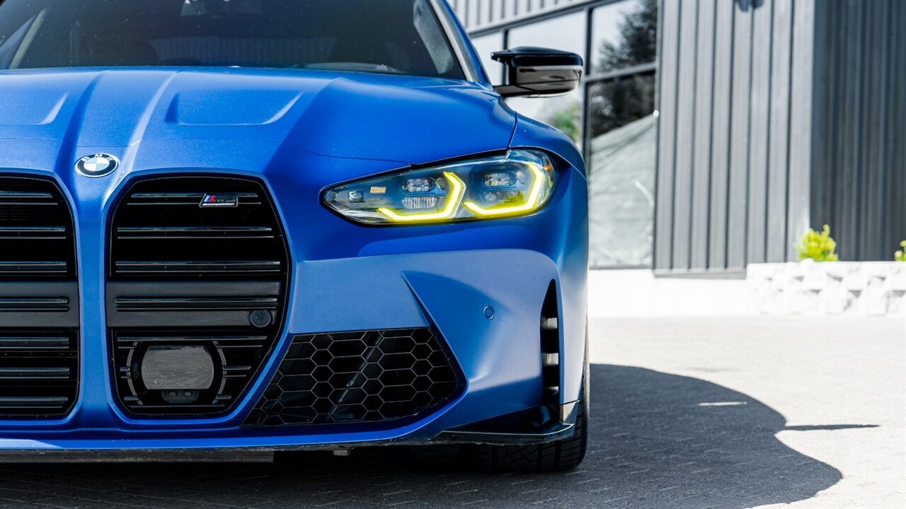 2021 BMW M3 Competition  FROZEN PORTIMAO BLUE - Photo 11 - Reno, NV 89511