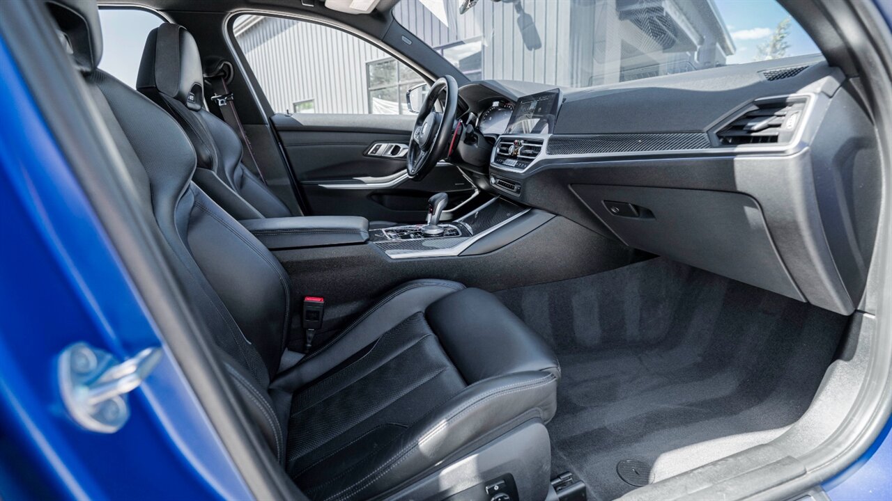 2021 BMW M3 Competition  FROZEN PORTIMAO BLUE - Photo 23 - Reno, NV 89511