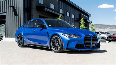 2021 BMW M3 Competition  FROZEN PORTIMAO BLUE Sedan