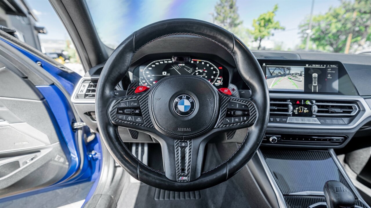 2021 BMW M3 Competition  FROZEN PORTIMAO BLUE - Photo 30 - Reno, NV 89511