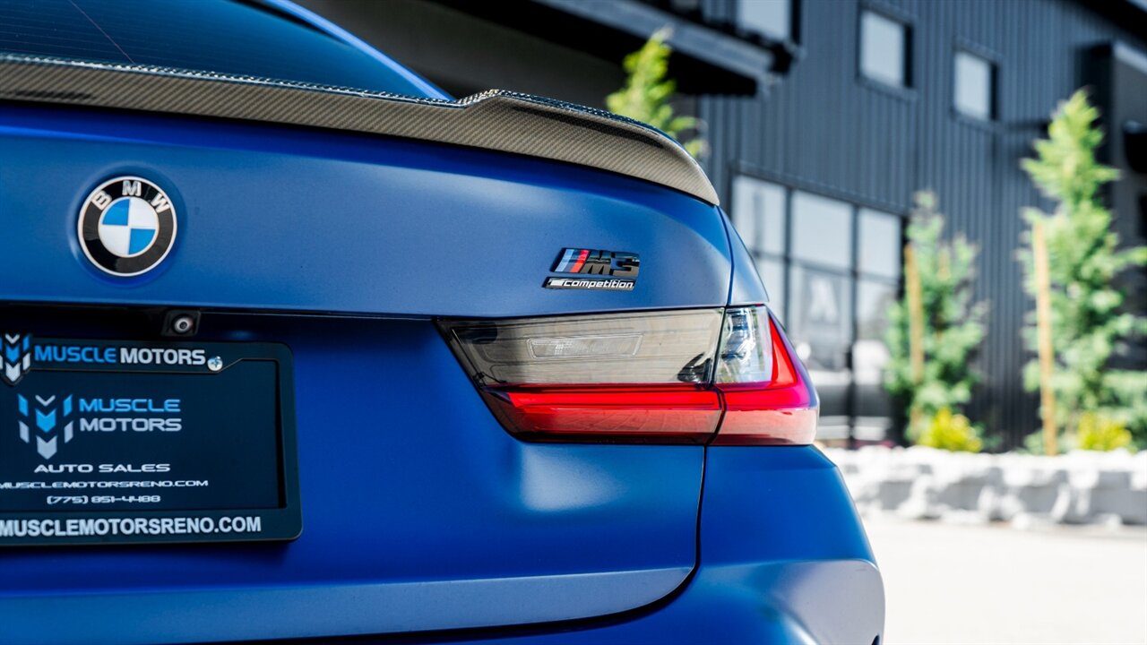2021 BMW M3 Competition  FROZEN PORTIMAO BLUE - Photo 17 - Reno, NV 89511