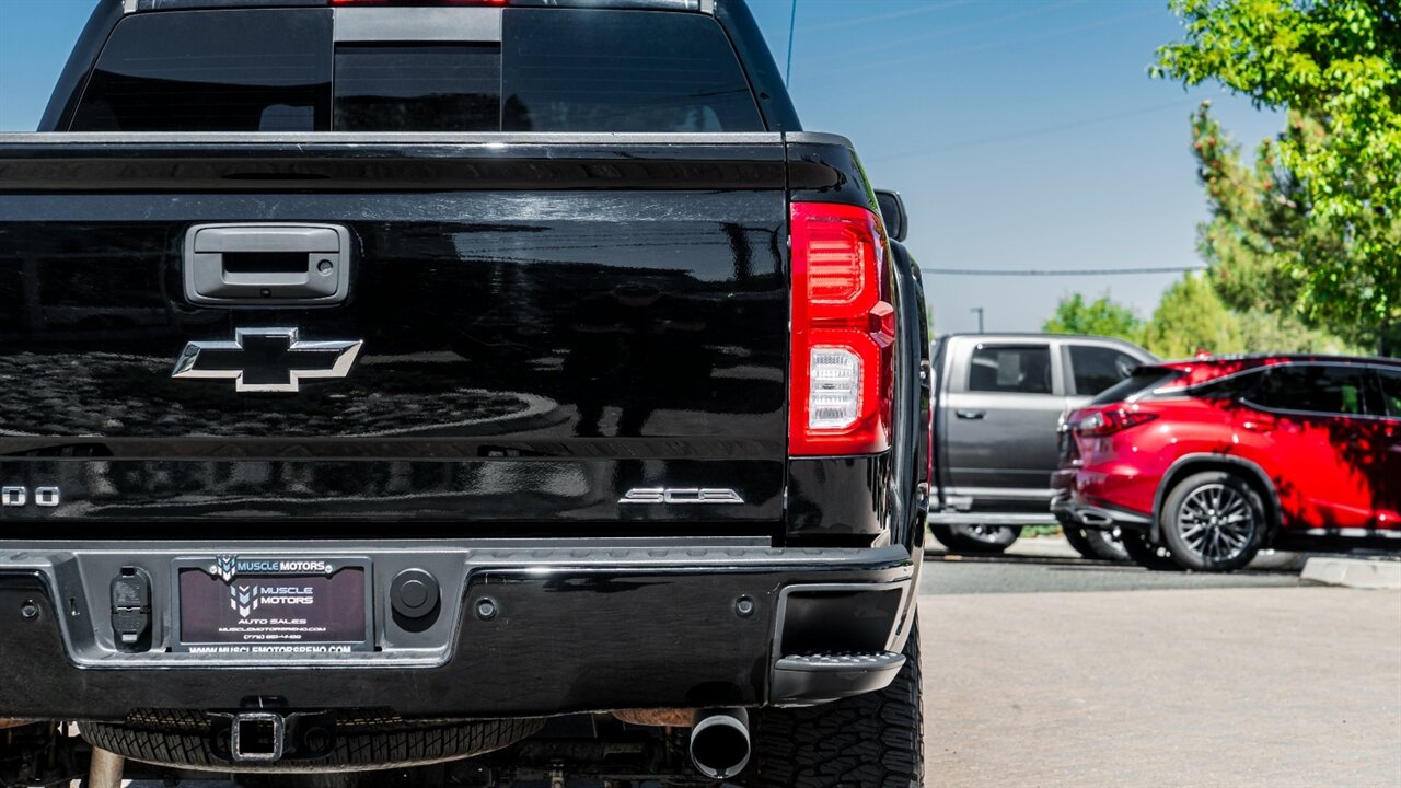 2018 Chevrolet Silverado 1500 LTZ 2LZ  SCA Performance BLACK WIDOW - Photo 14 - Reno, NV 89511
