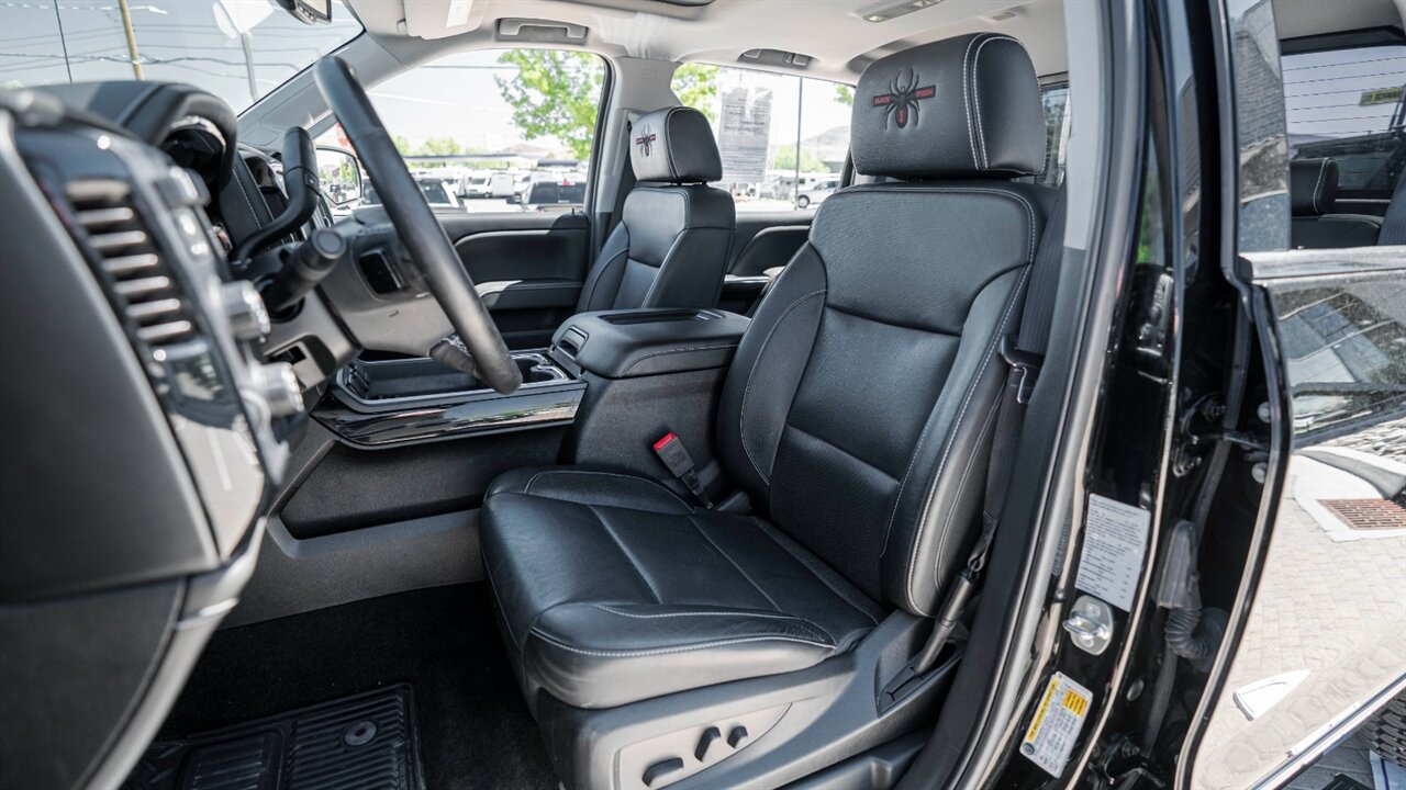 2018 Chevrolet Silverado 1500 LTZ 2LZ  SCA Performance BLACK WIDOW - Photo 16 - Reno, NV 89511