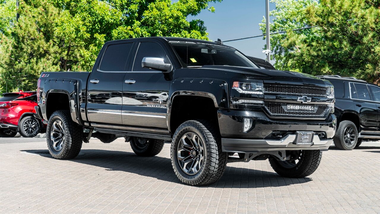 2018 Chevrolet Silverado 1500 LTZ 2LZ  SCA Performance BLACK WIDOW - Photo 1 - Reno, NV 89511