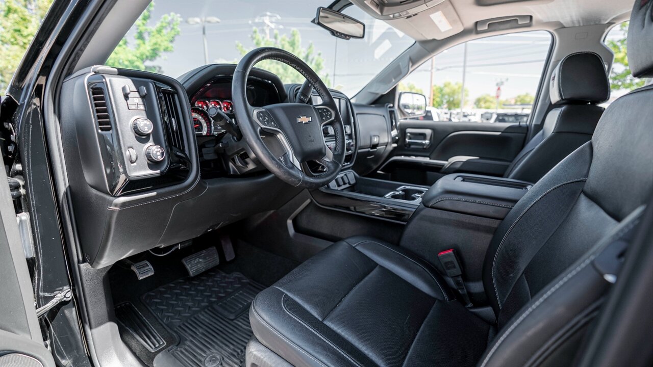 2018 Chevrolet Silverado 1500 LTZ 2LZ  SCA Performance BLACK WIDOW - Photo 18 - Reno, NV 89511