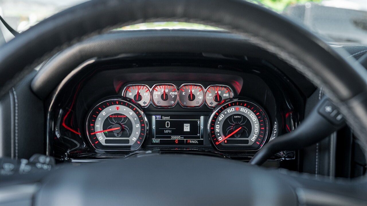 2018 Chevrolet Silverado 1500 LTZ 2LZ  SCA Performance BLACK WIDOW - Photo 31 - Reno, NV 89511
