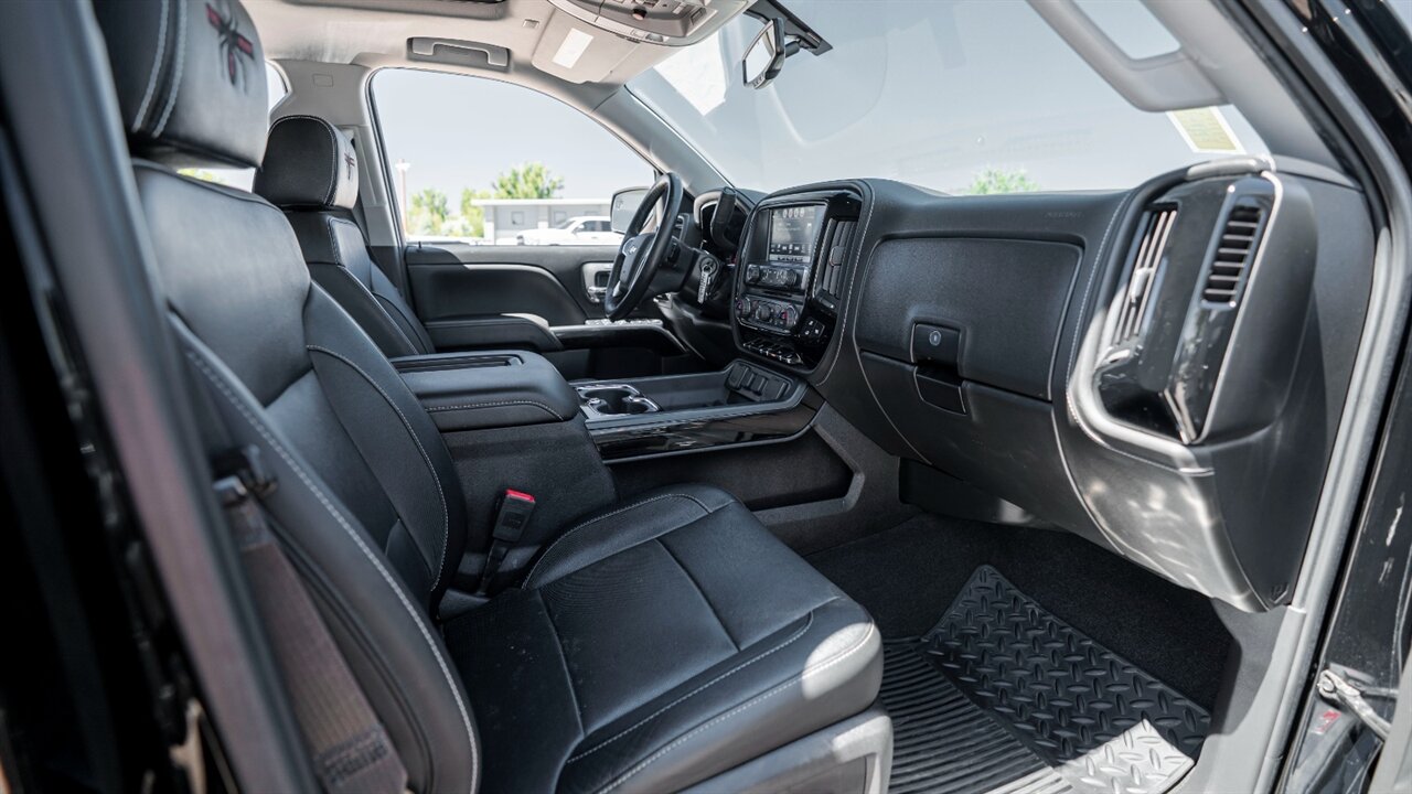 2018 Chevrolet Silverado 1500 LTZ 2LZ  SCA Performance BLACK WIDOW - Photo 22 - Reno, NV 89511