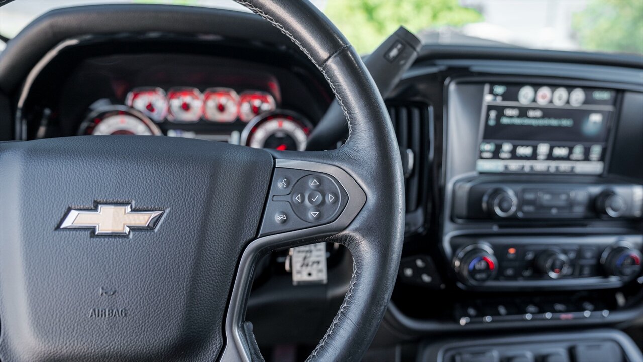 2018 Chevrolet Silverado 1500 LTZ 2LZ  SCA Performance BLACK WIDOW - Photo 30 - Reno, NV 89511