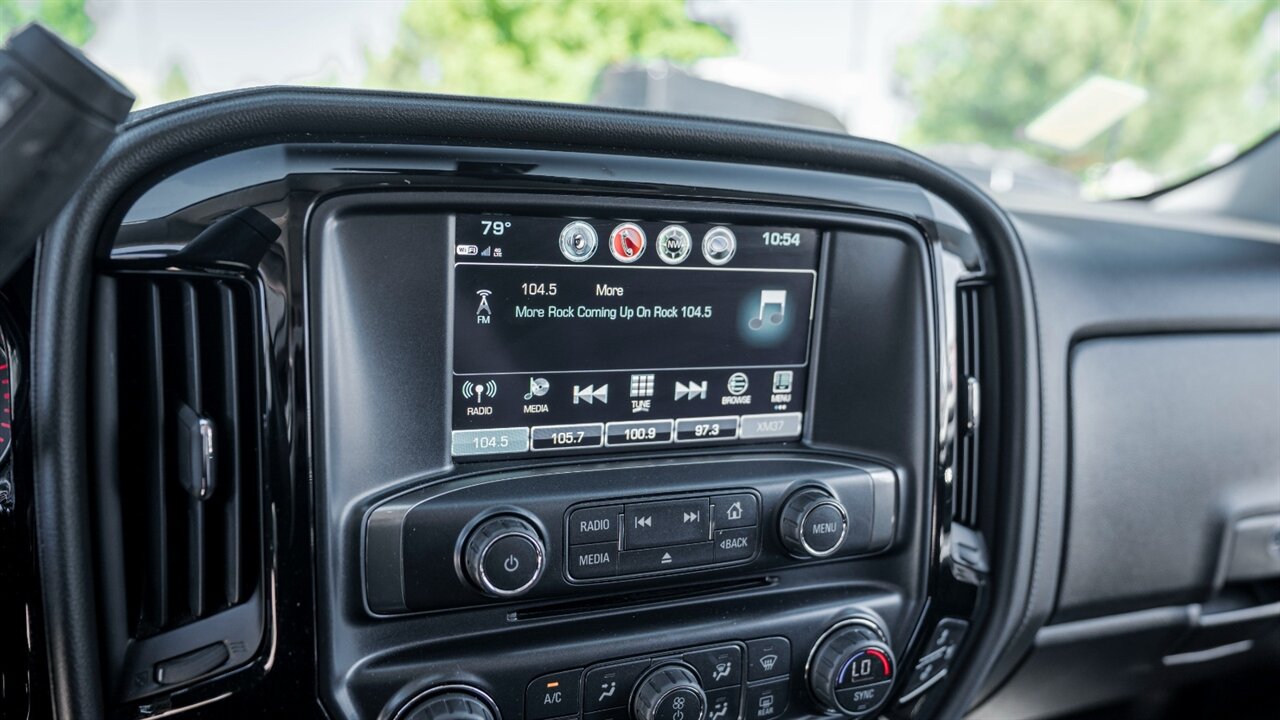 2018 Chevrolet Silverado 1500 LTZ 2LZ  SCA Performance BLACK WIDOW - Photo 33 - Reno, NV 89511