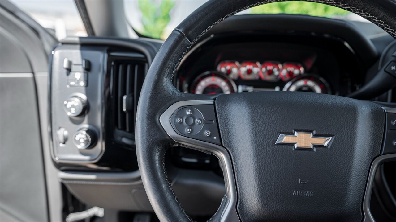 2018 Chevrolet Silverado 1500 LTZ 2LZ  SCA Performance BLACK WIDOW - Photo 29 - Reno, NV 89511