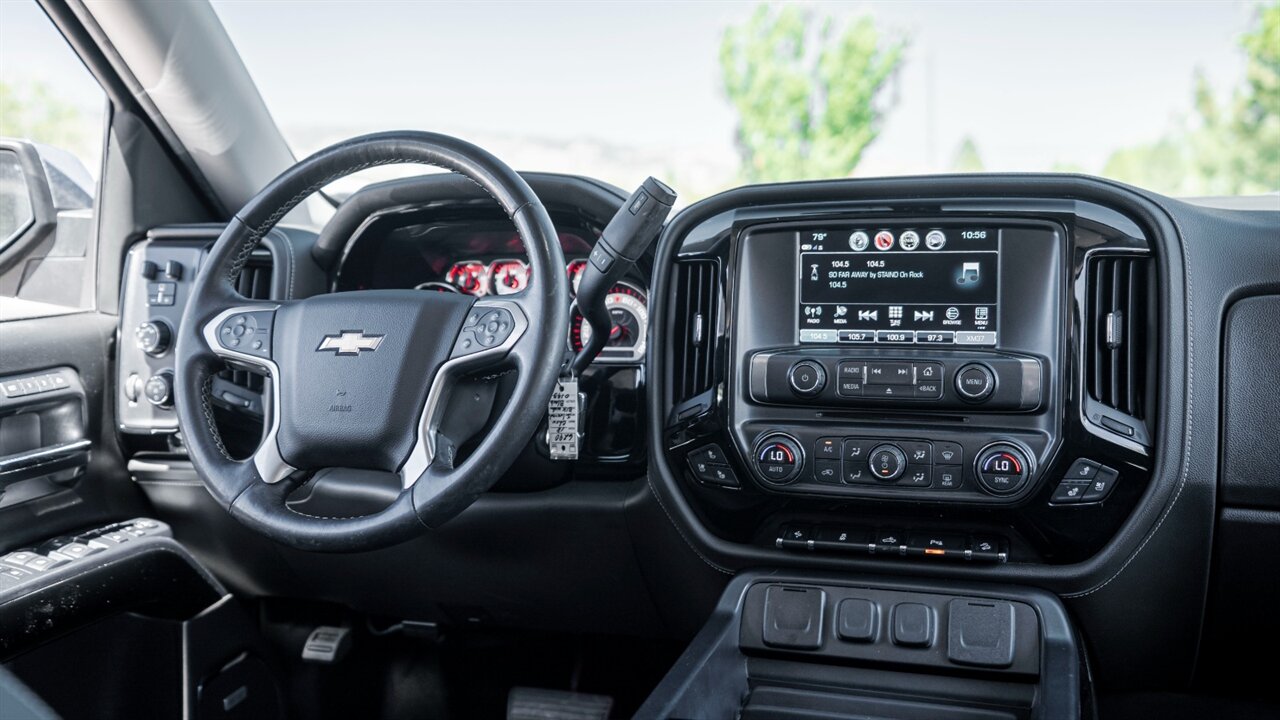 2018 Chevrolet Silverado 1500 LTZ 2LZ  SCA Performance BLACK WIDOW - Photo 20 - Reno, NV 89511