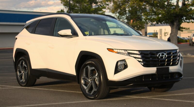 Serenity White Pearl 2024 Hyundai Tucson Hybrid SUV / Crossover All-Wheel Drive Automatic