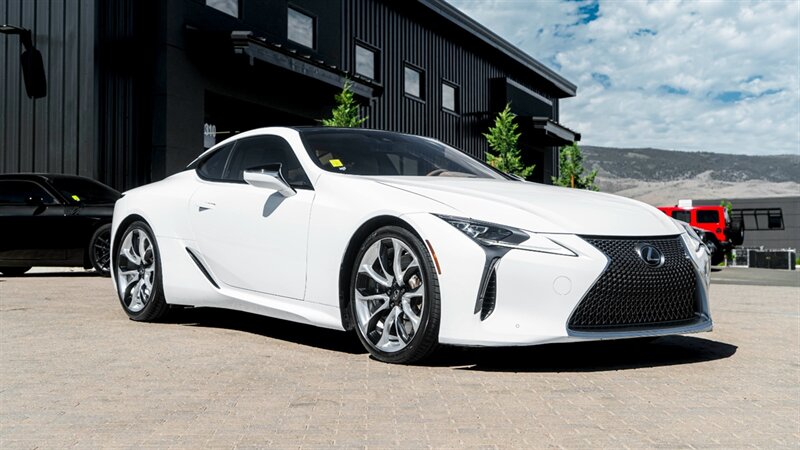 Ultra White 2018 Lexus LC Coupe Rear-Wheel Drive Automatic