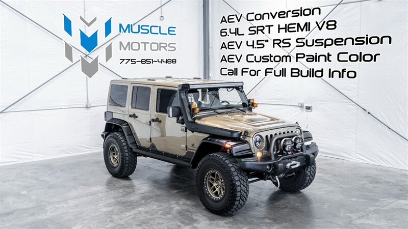 2015 Jeep Wrangler Unlimited Rubicon  AEV 6.4L V8 CONVERSION