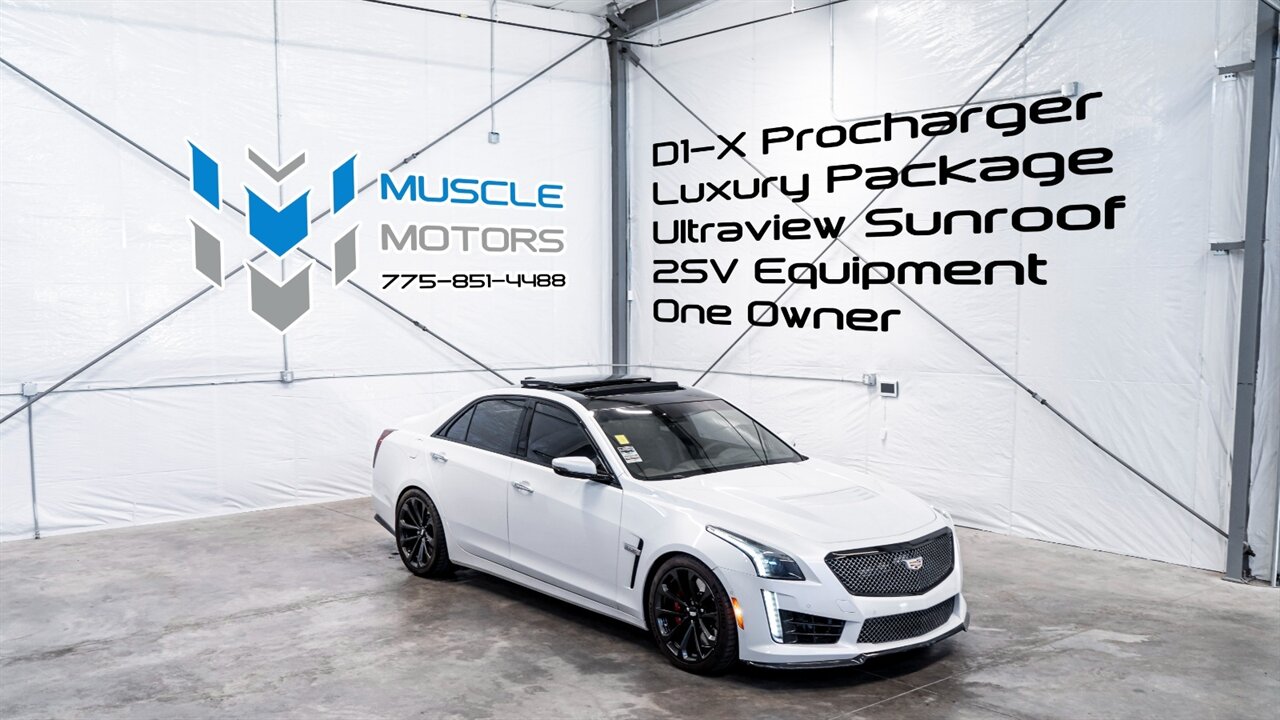 2016 Cadillac CTS  V PROCHARGED - Photo 1 - Reno, NV 89511