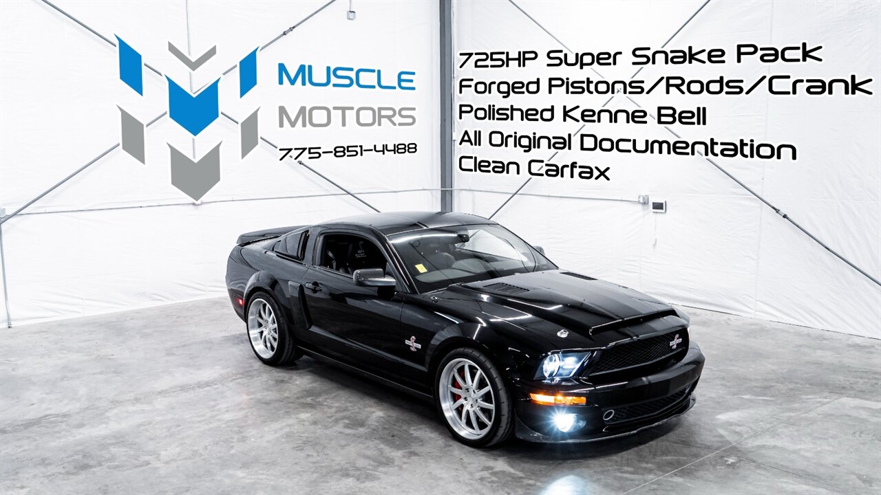 2009 Ford Mustang Shelby GT500 SUPER SNAKE 725HP   - Photo 1 - Reno, NV 89511