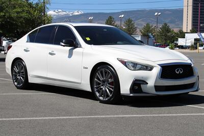 2018 INFINITI Q50 Red Sport 400 Sedan