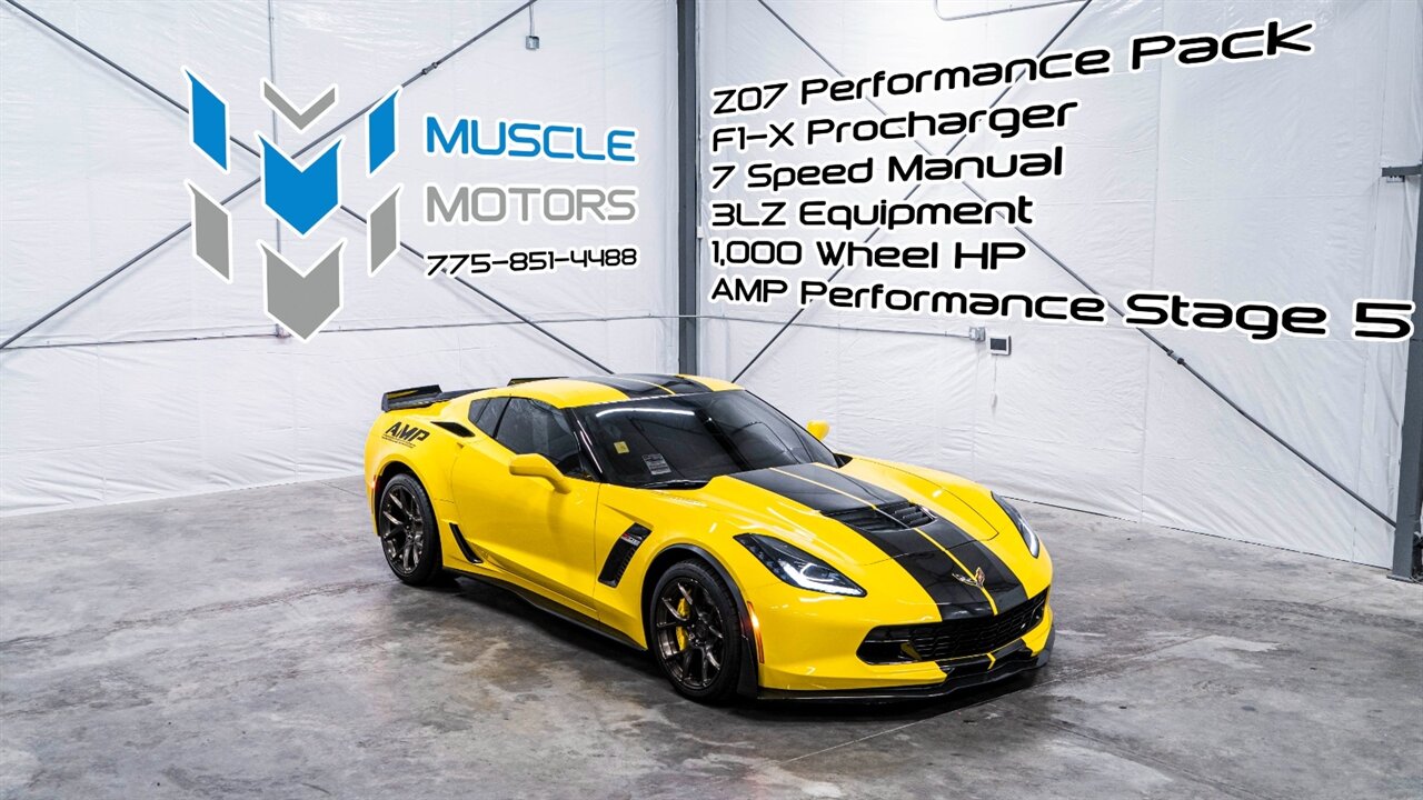 2015 Chevrolet Corvette Z06 3LZ  AMP Stage 5 1000+HP - Photo 1 - Reno, NV 89511