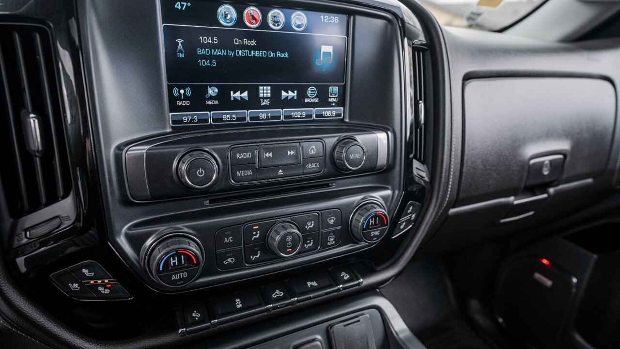 2018 Chevrolet Silverado 1500 LTZ 2LZ BLACK WIDOW - Photo 35 - Reno, NV 89511