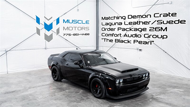 2018 Dodge Challenger SRT Demon With Crate  