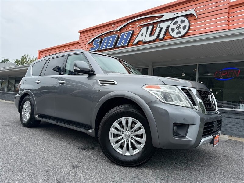 Gray (Gun Metallic) 2017 Nissan Armada SUV / Crossover Four-Wheel Drive 7-Speed Automatic