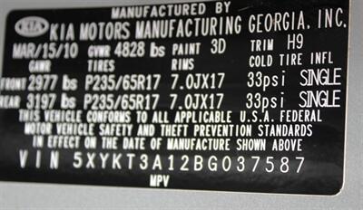 2011 Kia Sorento LX   - Photo 29 - Tulsa, OK 74112