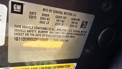 2013 Chevrolet Malibu Eco 1LT   - Photo 16 - Tulsa, OK 74112