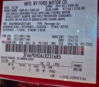 2020 Ford Fusion SE - Photo 18 - Tulsa, OK 74112